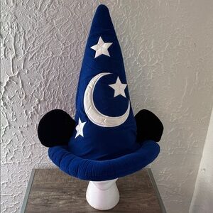 Disney Mickey Wizard Sorcerer Hat with Moon & Stars - Royal Blue